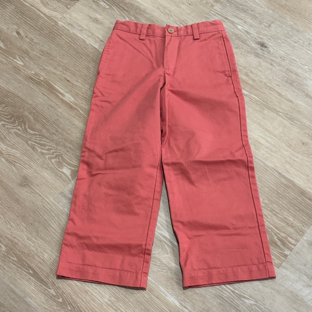 Vineyard Vines Kids Coral Wide-Leg Pants
